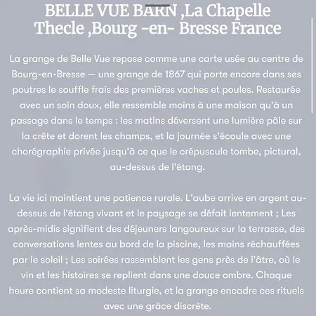 בית נופש Belle Vue Barn ,charming Spacious Rustic In French Coutryside Sermoyer